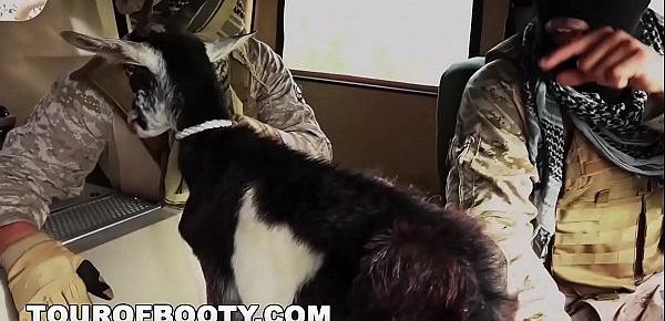  TOUR OF BOOTY - American Soldiers Use Goat As Payment For Arab Prostitute